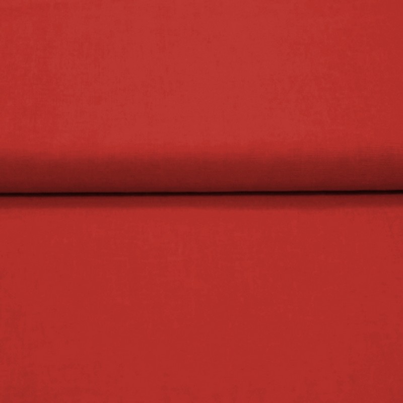 Rolho 10m popelina 100% algodao vermelho