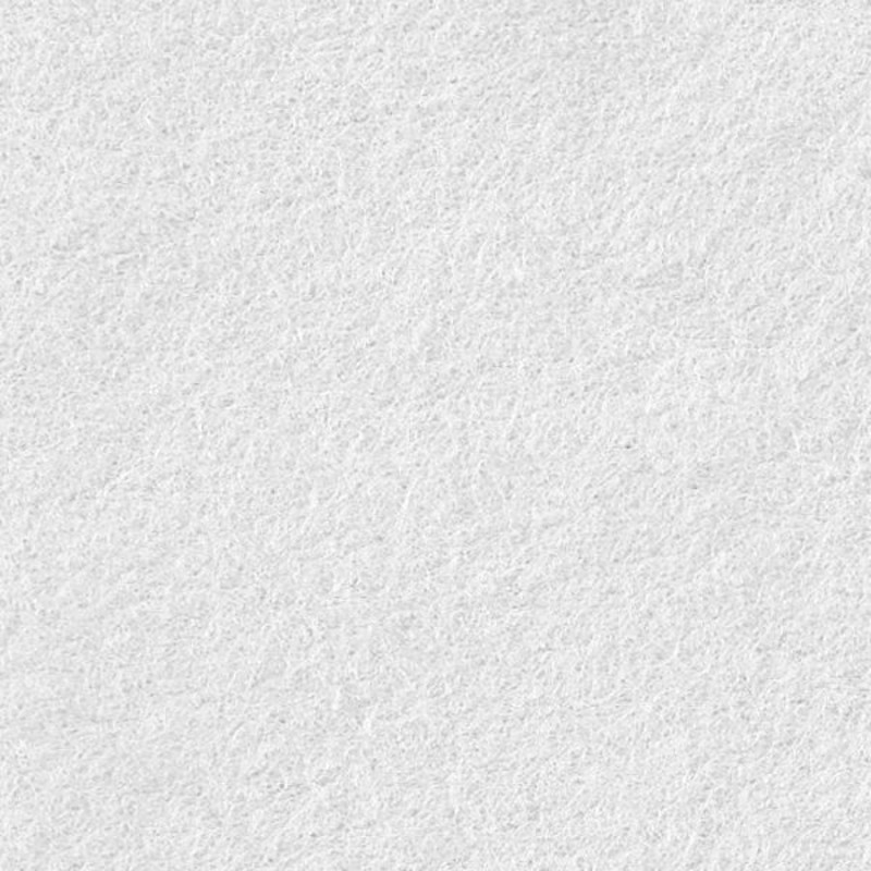 Feutrine blanche au rouleau