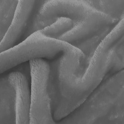 Fausse fourrure gris foncé