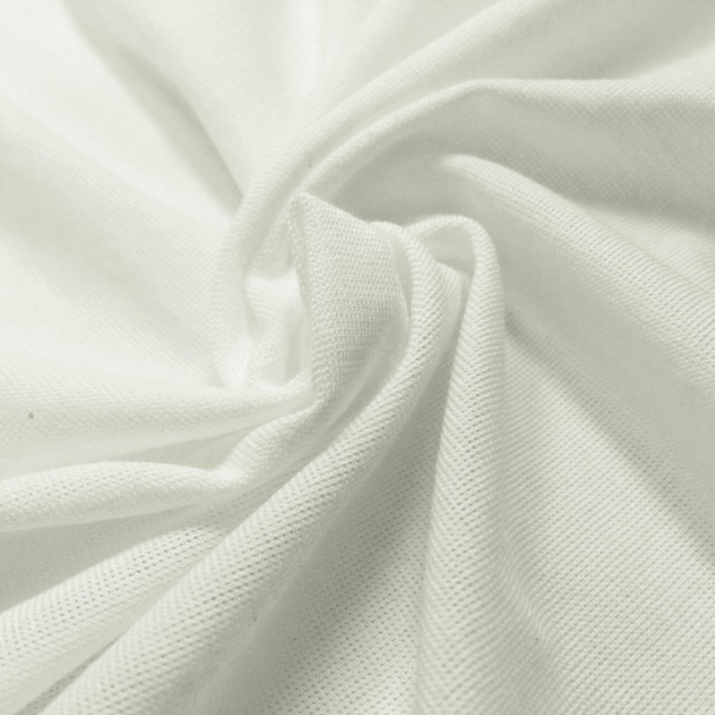jersey coton été écru