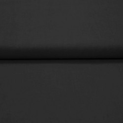 Tissu coton noir