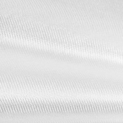 Satin blanc au rouleau