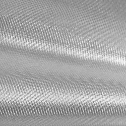 Satin argent au rouleau