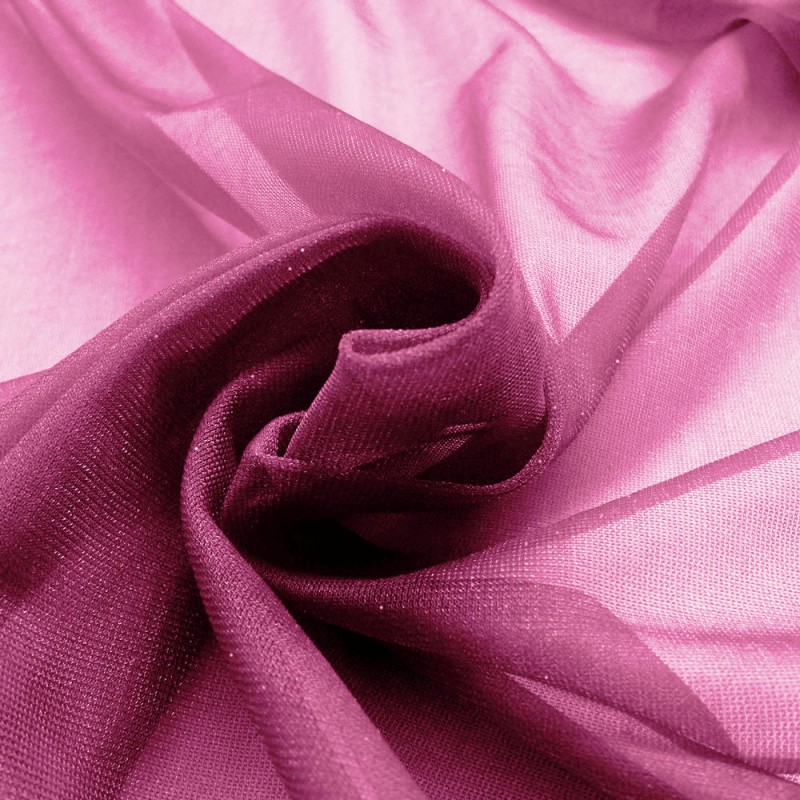 Voile cristal fuchsia