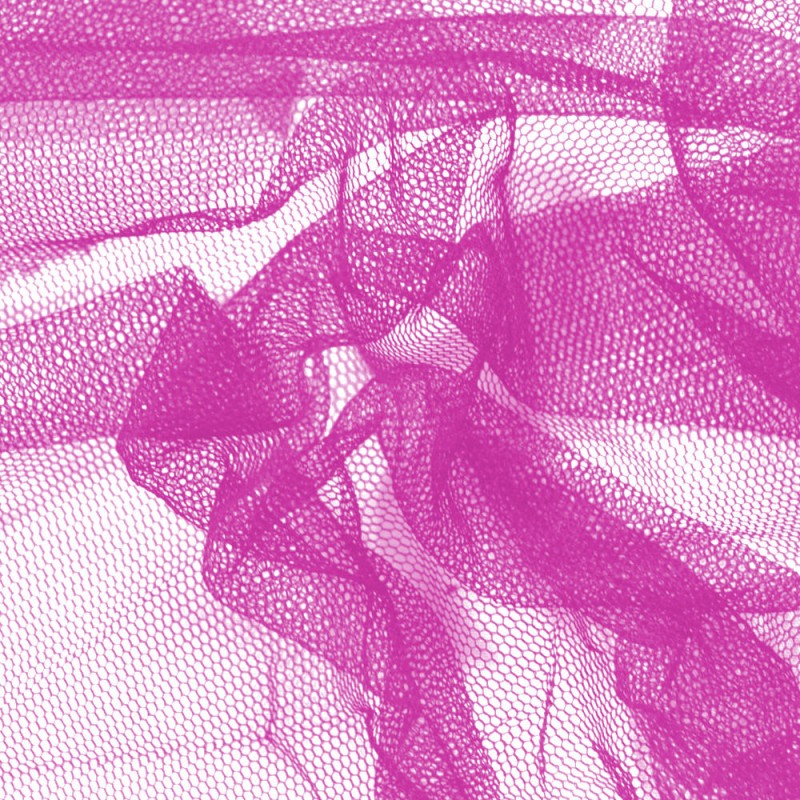 Tulle souple fuchsia