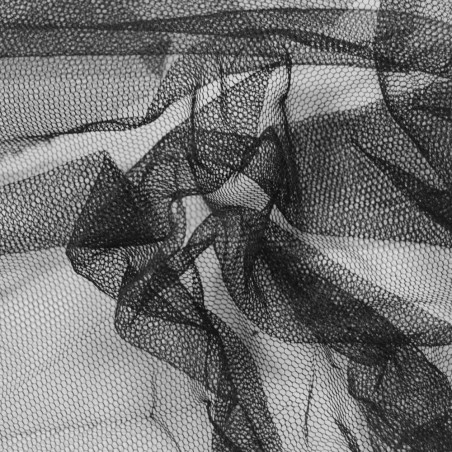 Tulle souple noir