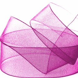 Ruban organdi fuchsia