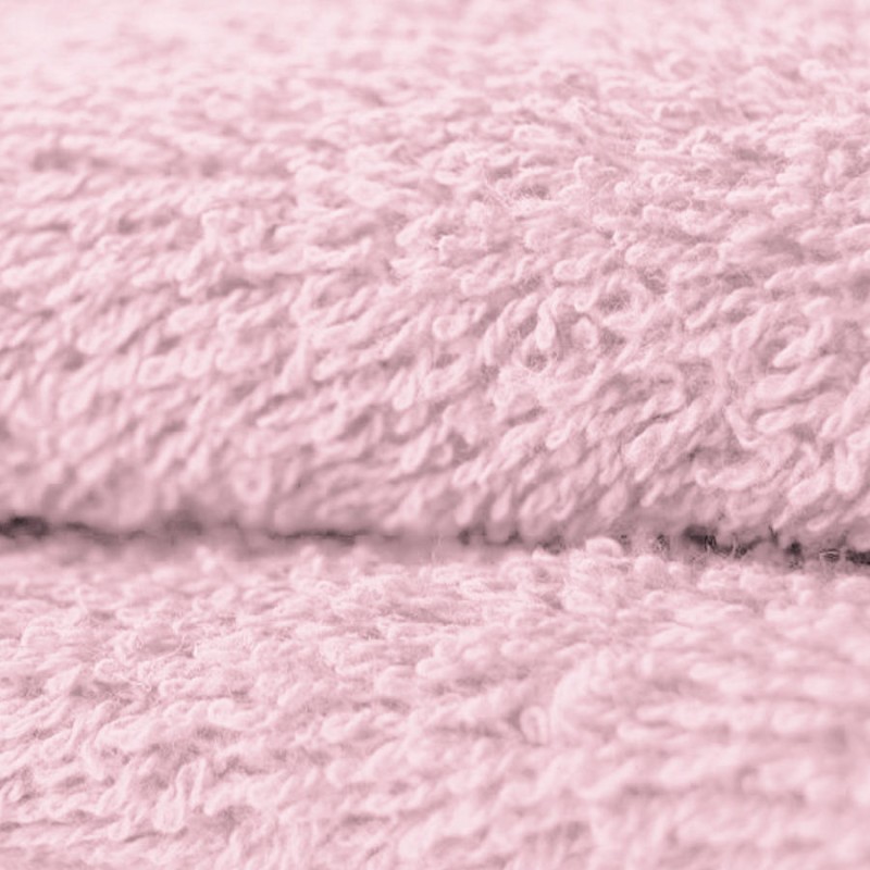 Tecido Felpudo Atoalhado algodão rosa