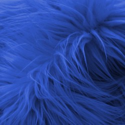 Pêlo extra longo azul