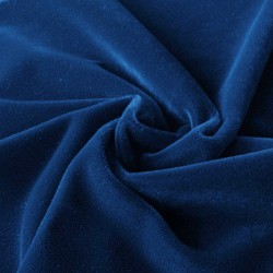 Veludo estofamento azul