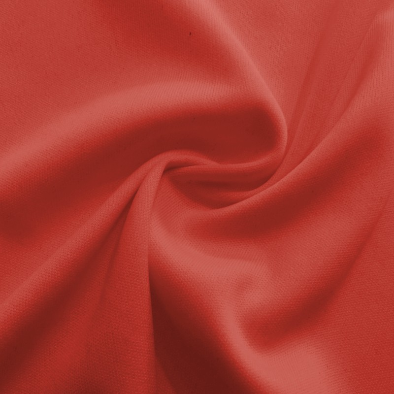 Jersey interlock rouge