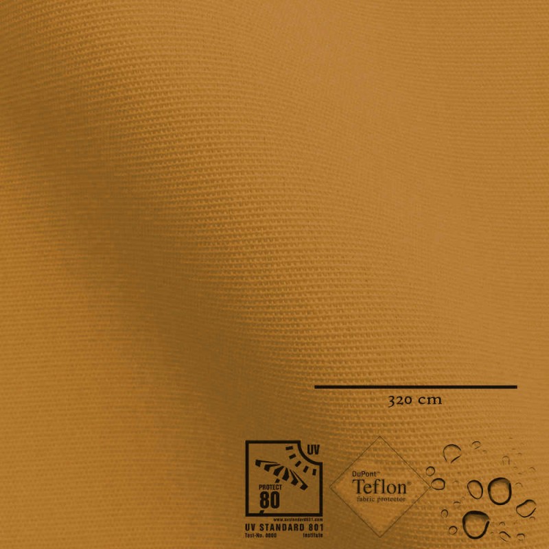Tela externa toldo de grande largura curry
