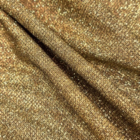 Véu de lurex ouro