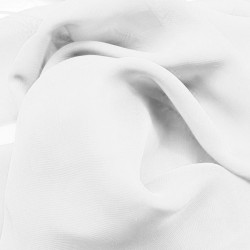 Mousseline blanche au mètre