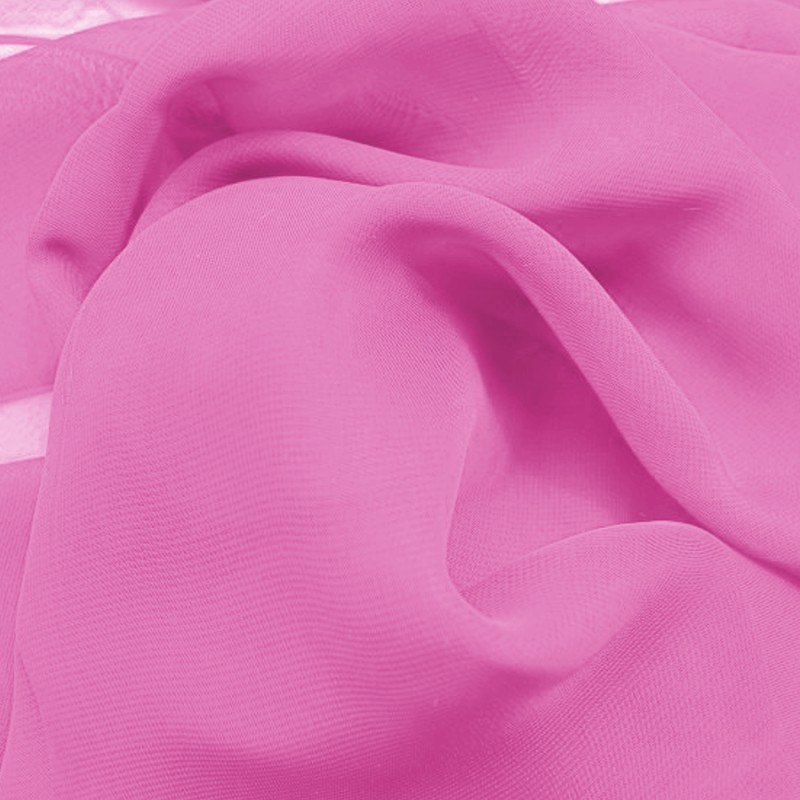 Mousseline fucshia