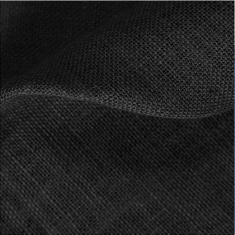 Rolo de serapilheira de juta preto