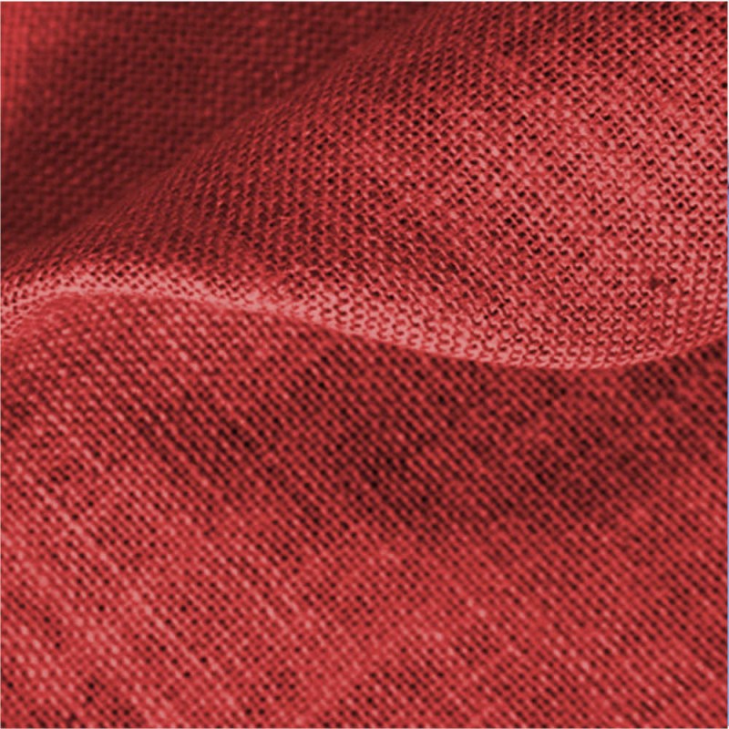 Rolo de serapilheira de juta vermelho