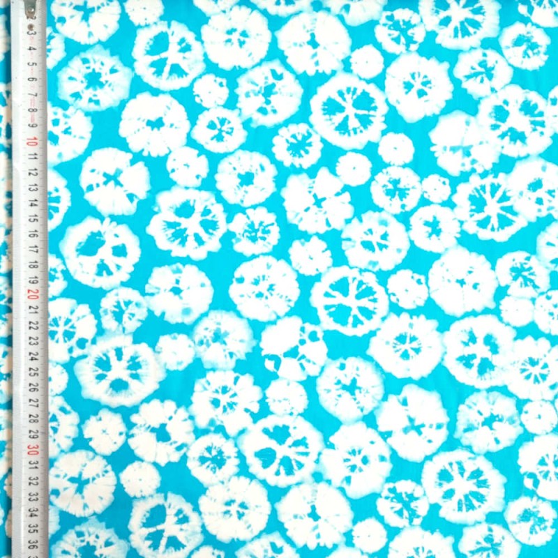 Viscose TIE DYE TURQUESA