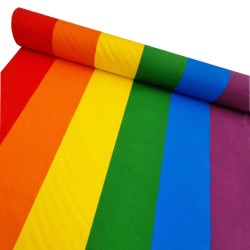 Tecido bandeira arco-íris LGBT