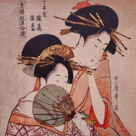 Painel couro sintético Geisha