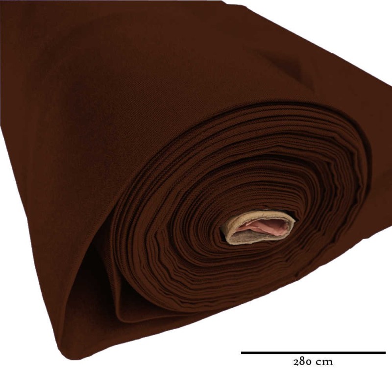 Rolo 30m tecido burlington marron