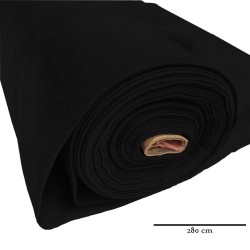 Rolo 30m tecido burlington preto