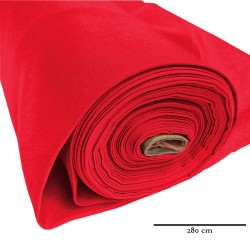 Rolo 30m tecido burlington vermelho