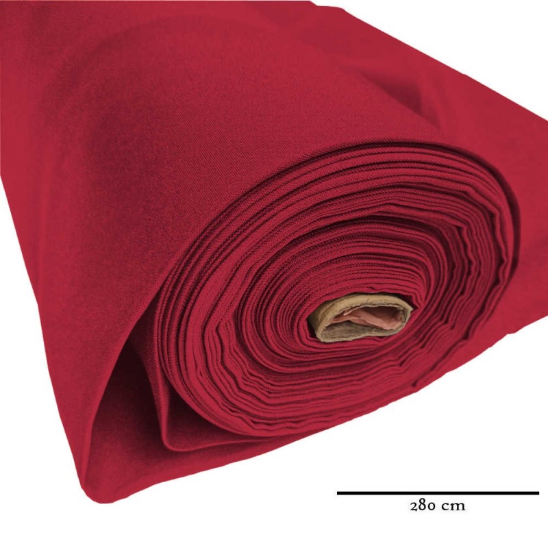 Rolo 30m tecido burlington rubi