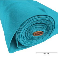 Rolo 30m tecido burlington turquesa