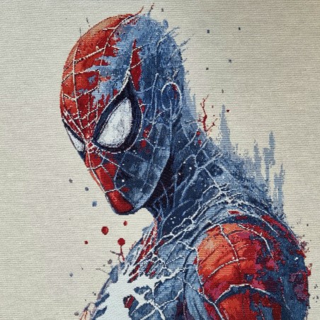 Painel jacquard SPIDERMAN