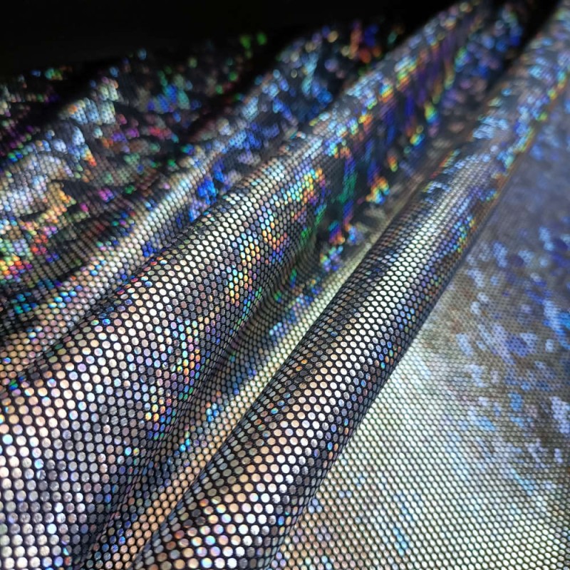 licra hologramo prata oscuro