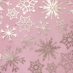 Flocos de organza