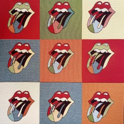 Painel jacquard ROLLING STONES
