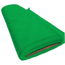 Rolo tul (25m) grande largura verde