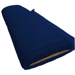 Rolo tul (25m) grande largura azul marino
