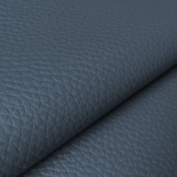 couro sintetico estofamento azul marino