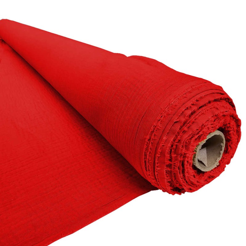 Rolho 9m bambula / gaza dupla vermelho