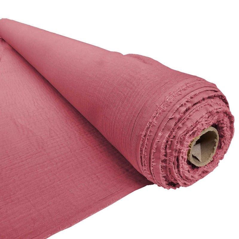 Rolho 9m bambula / gaza dupla rosa
