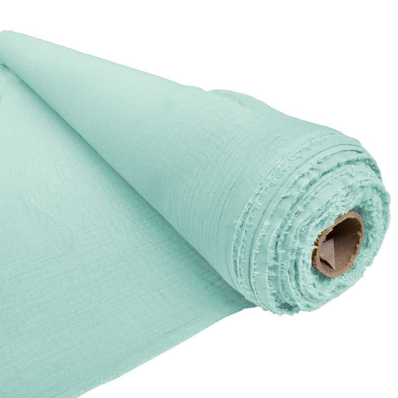 Rolho 9m bambula / gaza dupla verde menta