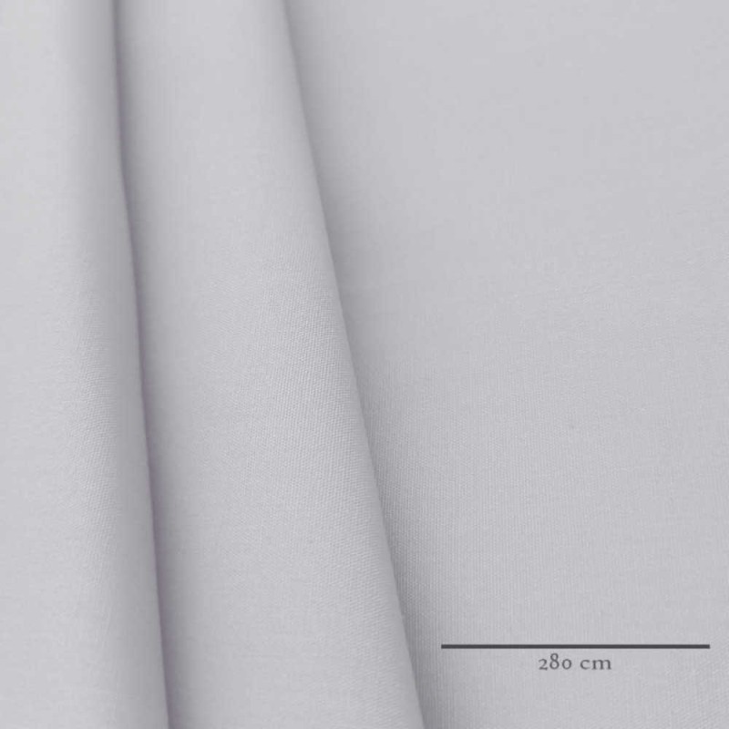 Algodão 280cm cinza