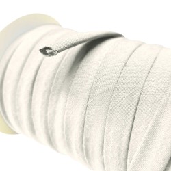 Fita Espraguete Algodão 10 mm marfim