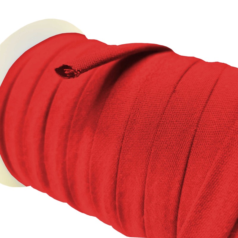 Fita Esparguete Algodão 10 mm vermelho