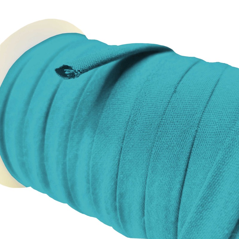 Fita Esparguete Algodão 10 mm turquesa