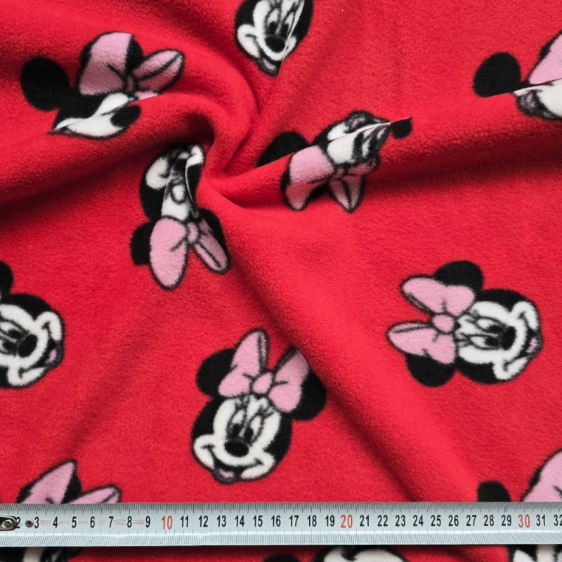 Polar baby fofinho MINNIE vermelho ao metro
