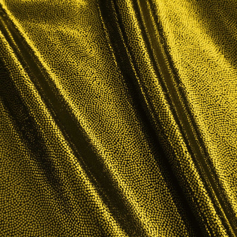 Lycra Monostretch Micro Lantejoulas Ouro