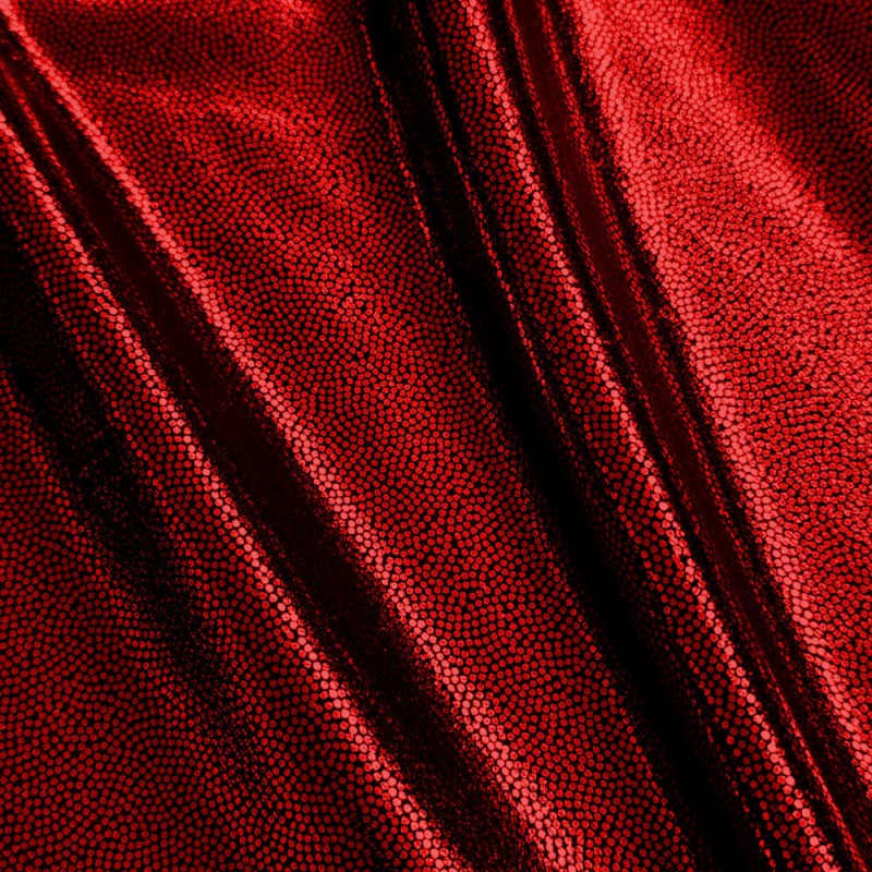 Lycra Monostretch Micro Lantejoulas Vermelho