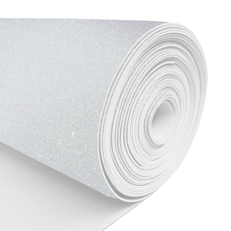 Foam EVA Glitter nacar