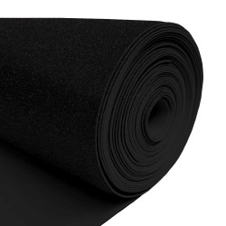 Foam EVA Glitter preto