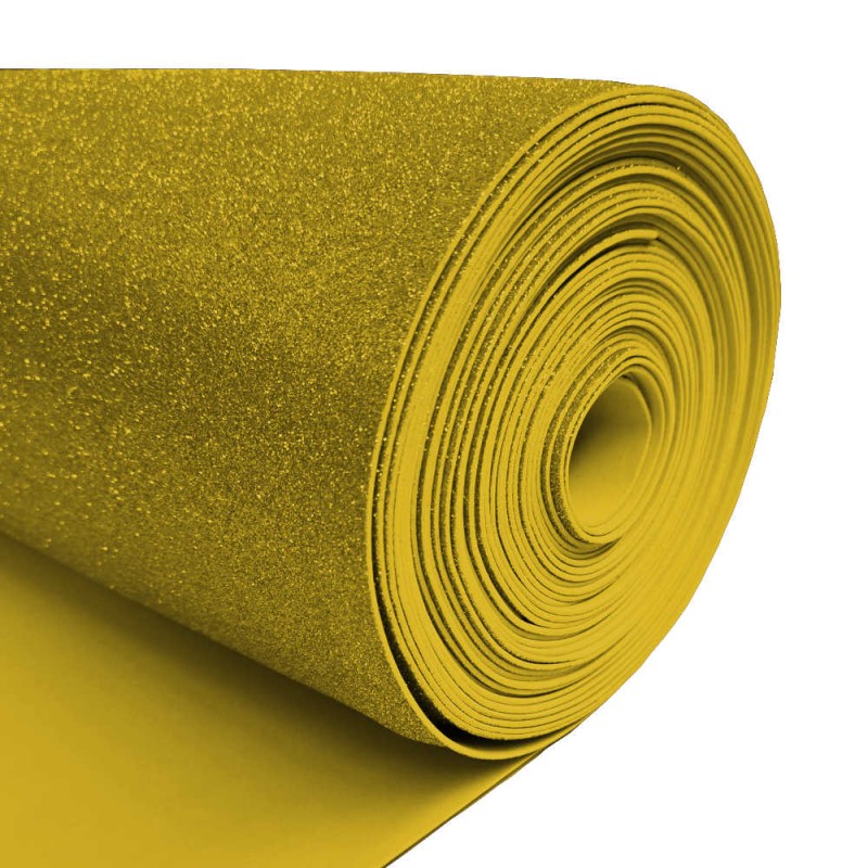 Foam EVA Glitter ouro
