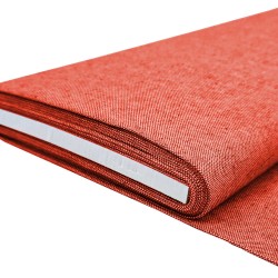 Rolho Lona de algodão urze vermelho